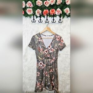 Ardene Romantic Floral Jersey Dress